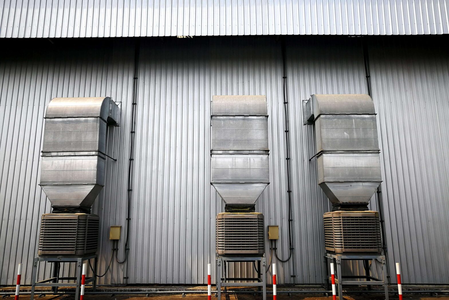 industrial evaporative air cooling systems