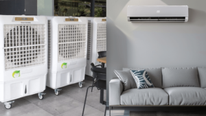 evaporative air cooler and air conditioner comparison