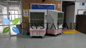 crystalproof evaporative coolers lower temperature