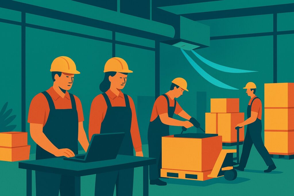 Evaporative Air Cooler Cooling System for Factory and Warehouse