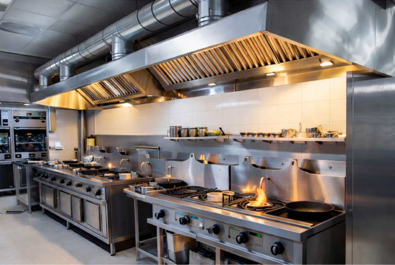 Commercial Kitchen Exhaust Hood System