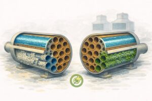 Industrial Chiller Evaporator & Condenser Fouling