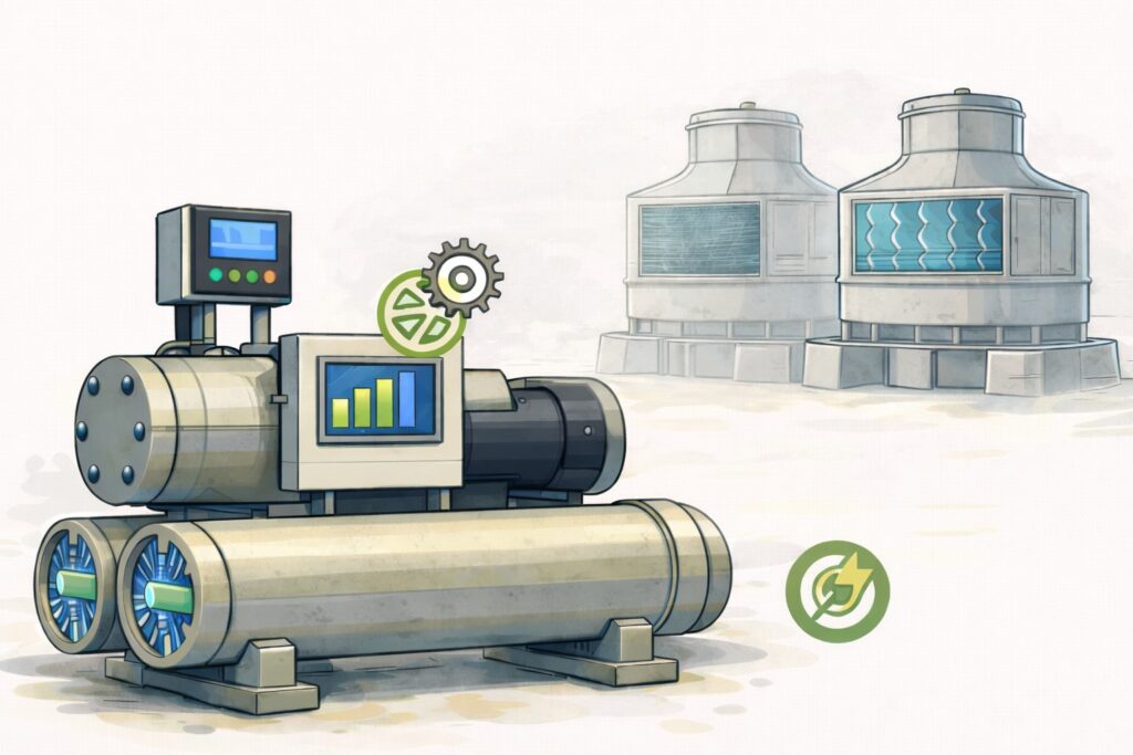 How to Improve Chiller Efficiency in Existing Industrial Plants