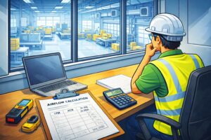 Industrial Exhaust Fan Airflow Calculation
