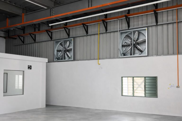 CrystalAir Box Type Industrial Exhaust Fan for Factory.