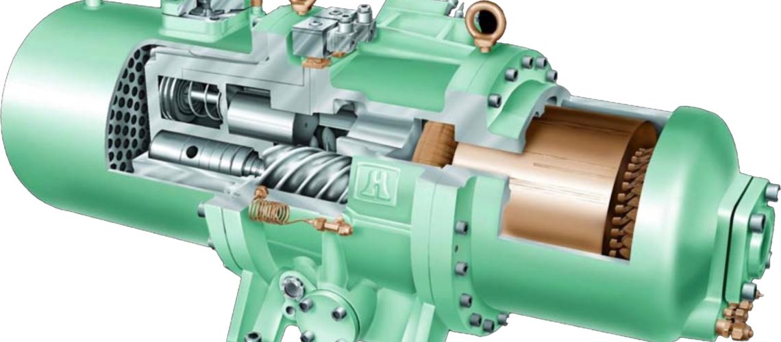 A Hanbell Screw Compressor for Industrial Chiller A Hanbell Screw Compressor for Industrial Chiller