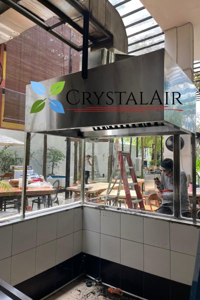 CrystalAir Commercial Kitchen Hood Exhaust Fan system