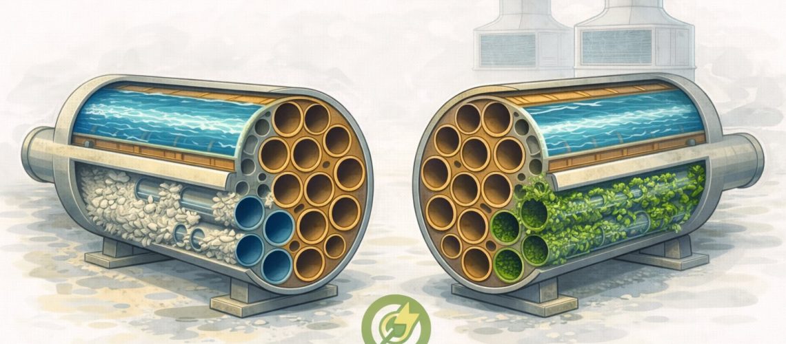 Industrial Chiller Evaporator & Condenser Fouling