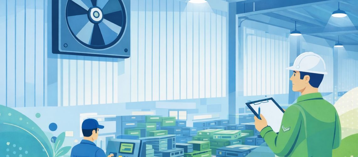 CrystalAir Industrial Exhaust Fan