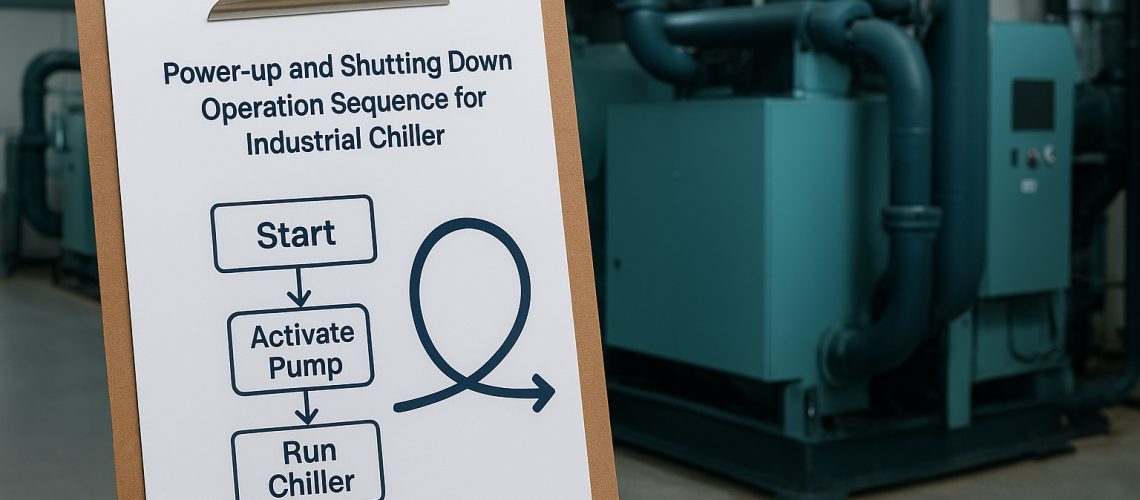 Industrial Chiller Operation Sequence