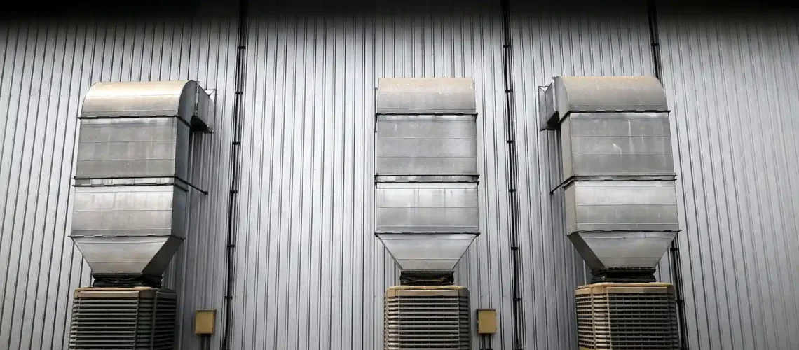 industrial evaporative air cooling systems